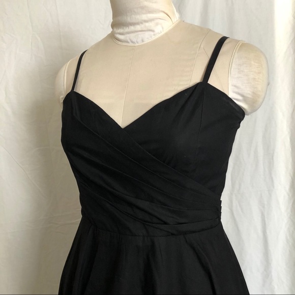 Black Cotton Dress - Picture 3 of 17